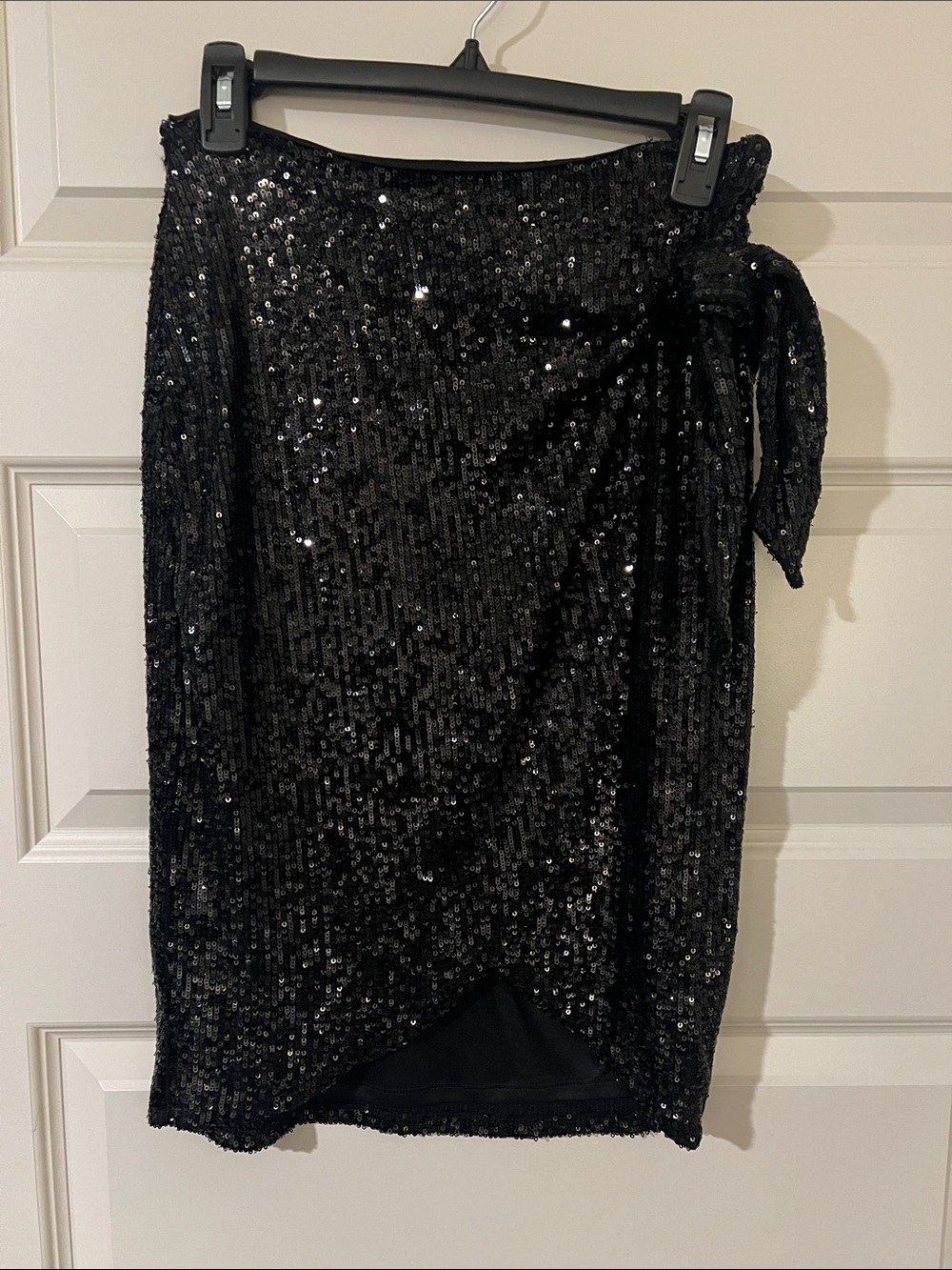 Express sequin midi skirt